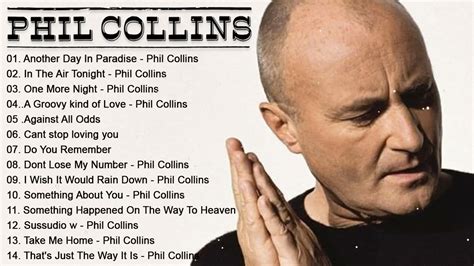 phil collins songs|phil collins liederliste.